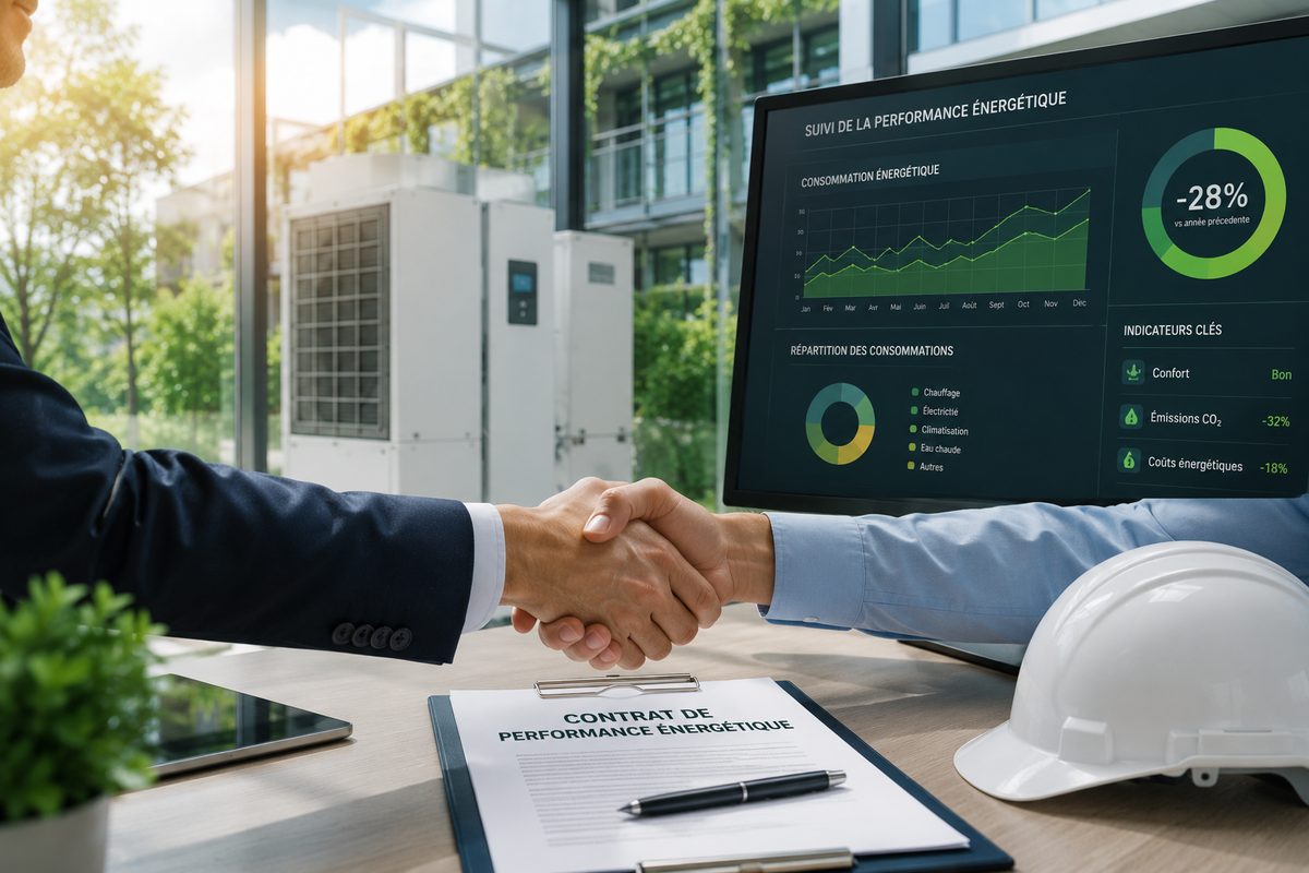 Suivi de la performance énergétique d'un bâtiment accompagné par Wolt Solution Energy